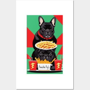 Frenchie Fries Posters and Art